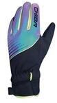 Chiba Kinder Waterproof Handschuhe, Rainbow Reflex/Black, M