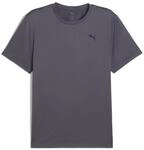 Puma Unisex M TAD Essentials SOLID CAT Tee (LC small cat) T-Shirts, Galactic Gray,