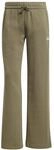 adidas Damen Essentials Small Logo Feel Cozy Open Hem Pants, Olive...