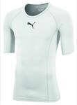 PUMA Liga Baselayer Tee SS Jr Jungen Shirt, Puma White, 152