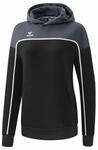 Erima Damen Change by Kapuzensweat (1072313), Black Grey/Slate Grey/wei&szlig;, 38