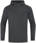 JAKO Herren Zip Hoodie Pro Casual, Aschgrau, 3XL