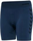 hummel, hmlFIRST Seamless Training Short, Blaue Leggings, Damen, M-L