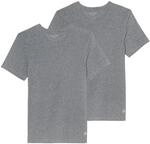 Marc O'Polo Men Essentials 2-Pack Crew Neck Shirt, Grey