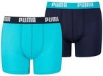 PUMA Jungen Boxer Unterw&auml;sche, Bright Blue, 128 EU