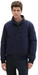 TOM TAILOR Herren &Uuml;bergangsjacke mit Kapuze im Stehkragen,10668 - Sky Captain Blue,