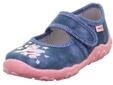 Superfit M&auml;dchen Bonny Hausschuh, Blau Pink 8070, 34 EU