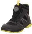 Superfit Jungen Jupiter leicht gef&uuml;tterte Gore-Tex Sneaker, GRAU/GELB 2000