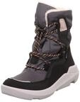 Superfit M&auml;dchen Twilight Warm Gef&uuml;tterte Gore-tex Schneestiefel, Schwarz Grau
