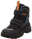 Superfit Baby - Jungen Snow Max Warm Gef&uuml;tterte Gore-tex Schneestiefel, Schwarz Blau