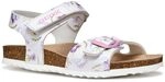 Geox M&auml;dchen J Adriel Girl C Sandalen, C0761 White Lilac, 27 EU