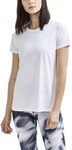 Craft Damen ADV Essence SS Slim Tee T-Shirt, White, S