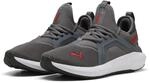 Puma SOFTRIDE ENZO 5, Unisex Stra&szlig;en-Laufschuh, COOL Dark Gray-for All TIME RED-Puma