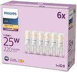 PHILIPS LED 25W G9 WW ND 6CT/6 EC, Matt