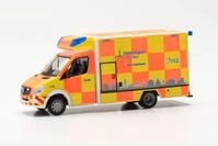Herpa Modellauto Mercedes-Benz Sprinter '13 Fahrtec RTW St&auml;dteregion Aachen,