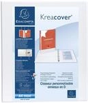 Exacompta - Ref. 51841E - Box mit 10 anpassbaren starren blickdichten Ordnern...