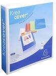 Exacompta 51844E 10er Pack Pr&auml;sentationsringbuch KreaCover DIN A4 aus starkem...