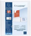 Exacompta - Ref. 51842E - Box mit 10 anpassbaren starren blickdichten Ordnern...