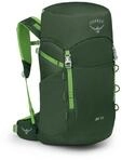 Osprey Jet Kinder Rucksack, 28L, Green Canopy/Limeline Green, O/S