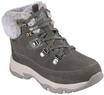 Skechers Damen Trego Snow Worries Stiefelette, Olive Suede Duraleather Faux Fur, 37