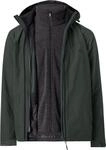 McKinley Tessi 3:1 II Herren Doppel-Jacke, Green Dark/Black Nig, S