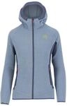 KARPOS 2501144-035 80'S Hoodie W Fleece Sweatshirt Damen Mountain Spring/Bering SEA