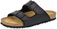 Lico BIOLINE MAN SOFT Herren Pantoletten, Schwarz/ Braun, 41 EU