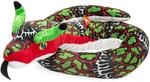 WILD REPUBLIC Plush Snake Drachenknochen, Pl&uuml;sch-Schlange, Riesen-Kuscheltier,...
