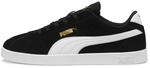 Puma Club II Unisex-Sneaker, Schwarz, Wei&szlig;gold, 11 UK