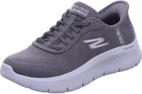 Skechers Go Walk FlexSneaker f&uuml;r Damen, Anthrazit-Textilbesatz, 39 EU