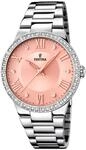 Festina Damen Uhr Analog Edelstahl 316L Silber - Quarzwerk - Mineralglas