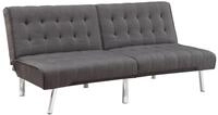 Atlantic Home Collection Schlafsofa, Stoff, Grau