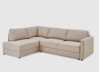 ATLANTIC home collection Eckgarnitur Chill, inkl. Schlaffunktion (ca. 135x230...