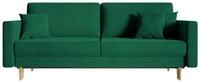 Selsey Valico- Schlafsofa f&uuml;r 3 Personen mit Schlaffunktion, 230 cm, Gr&uuml;n...