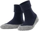 FALKE Stoppersocken Cosyshoe W Hp Wolle rutschhemmende Noppen 1 Paar, Blau Marine