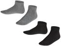FALKE Unisex Kinder Sneakersocken Happy Double Pack K Sn Baumwolle kurz einfarbig 2