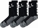 Erima Unisex 3er Pack Classic 5-C Socken (2181910), schwarz/wei&szlig;, 39-42