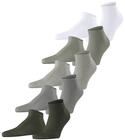 ESPRIT Herren Sneakersocken Solid-Mix Multipack M Sn Baumwolle kurz einfarbig 5 Paar,
