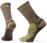 Smartwool Unisex Hike Light Cushion Crew Socken, Military Olive/Fossil, M