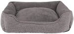 lionto Hundekissen Meliert mit Abnehmbarem Bezug, 75 x 60 cm, Grau