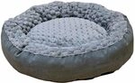 Nobby Komfortbett Donut Classic Diamond grau D x H: &Oslash; 50 x 15 cm