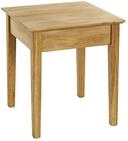 HAKU Beistelltisch Massivholz Eiche Couchtisch Holz Sofatisch - Ma&szlig;e: B 45 x H...