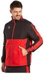Erima Six Wings Jacke abnehmbare &Auml;rmel rotschwarz, 3XL Herren