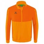 Erima Herren Six Wings Pr&auml;sentationsjacke (1012208), new orange/orange, XXL