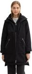 TOM TAILOR Denim Damen 1043676 Parka mit Teddyfell in der Kapuze (1er Pack)
