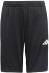 adidas Unisex Kinder Train Essentials 3-Stripes Short Shorts, Black/White, 11-12