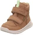 Superfit Breeze Baby - Jungen Lauflernschuh, Braun Hellgr&uuml;n 3020, 21 EU