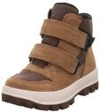 Superfit Jungen Tedd Warm Gef&uuml;tterte Schneestiefel, Braun Blau 3010, 28 EU Weit