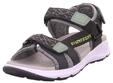 Superfit Jungen Criss Cross Sandale, Grau Hellgrau 2010, 42 EU