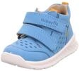 Superfit Baby Jungen Breeze Sneaker, HELLBLAU/ORANGE 8400